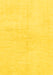 Solid Yellow Modern Rug, abs1608yw