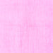 Square Solid Pink Modern Rug, abs1608pnk