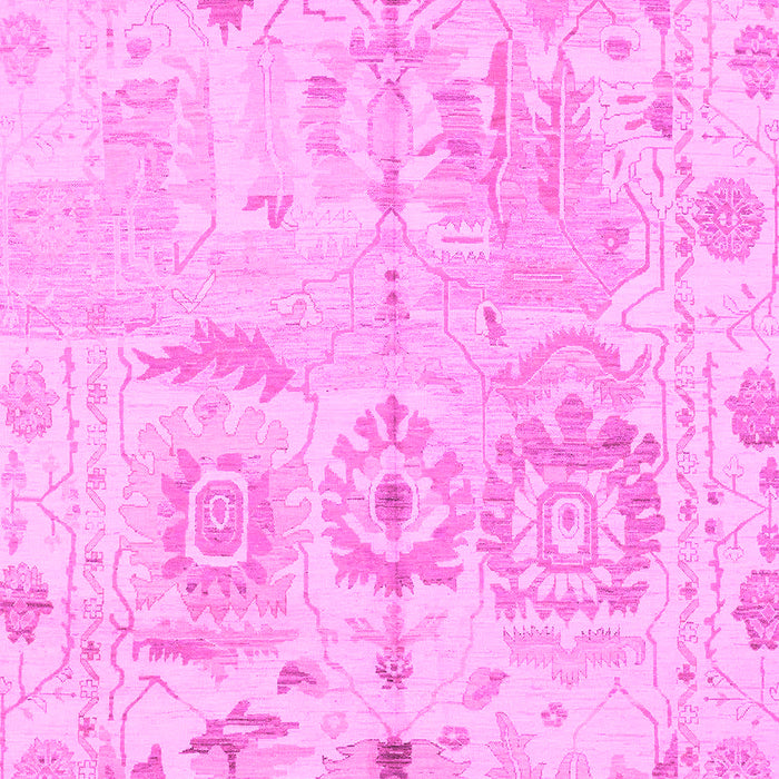 Machine Washable Abstract Pink Modern Rug, wshabs1609pnk