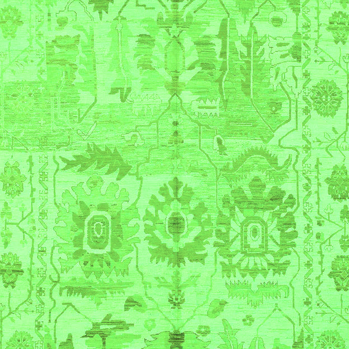 Abstract Green Modern Rug, abs1609grn