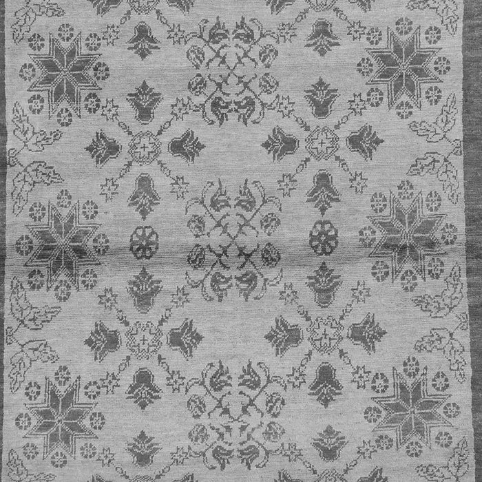 Machine Washable Abstract Gray Modern Rug, wshabs160gry