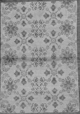Abstract Gray Modern Rug, abs160gry
