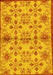 Abstract Yellow Modern Rug, abs160yw