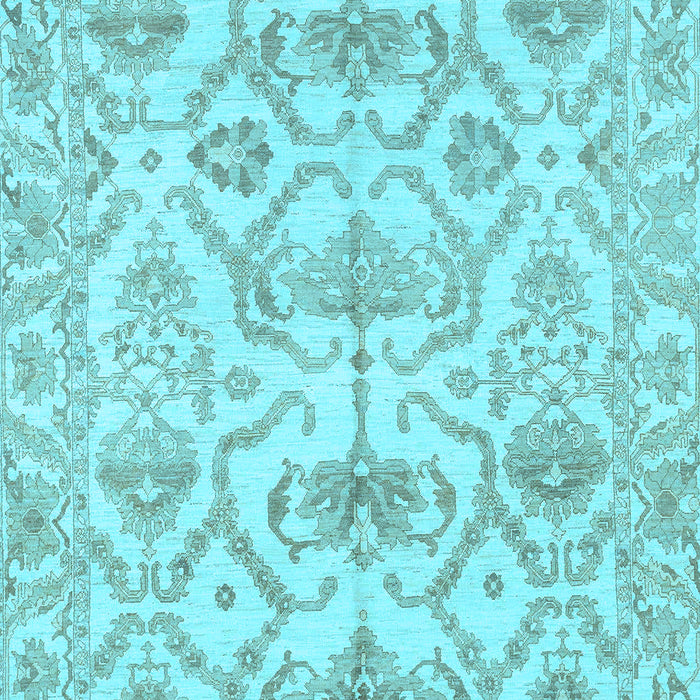 Abstract Light Blue Modern Rug, abs1610lblu