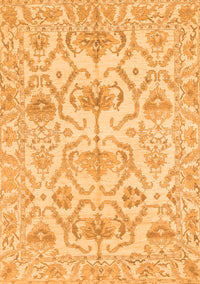 Abstract Orange Modern Rug, abs1610org