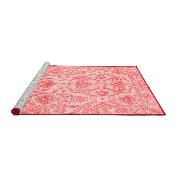 Modern Red Washable Rugs
