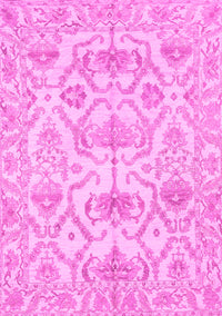 Abstract Pink Modern Rug, abs1610pnk