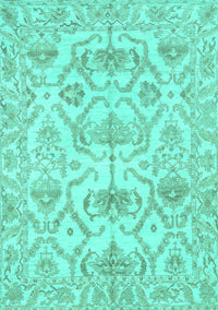 Abstract Turquoise Modern Rug, abs1610turq