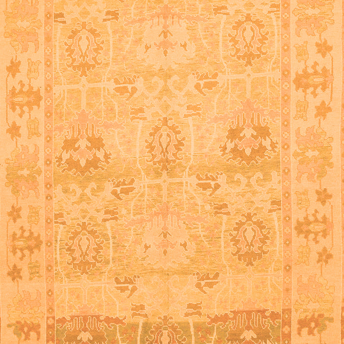 Oriental Orange Traditional Rug, abs1611org
