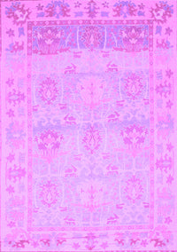 Oriental Purple Traditional Rug, abs1611pur