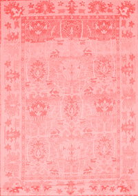 Oriental Red Traditional Rug, abs1611red