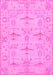 Oriental Pink Traditional Rug, abs1612pnk