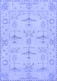 Oriental Blue Traditional Rug, abs1612blu