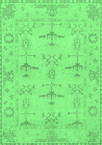 Oriental Emerald Green Traditional Rug, abs1612emgrn