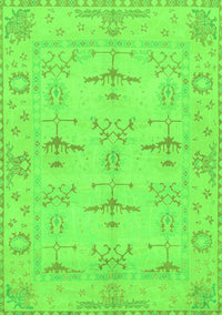 Oriental Green Traditional Rug, abs1612grn