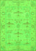 Oriental Green Traditional Rug, abs1612grn