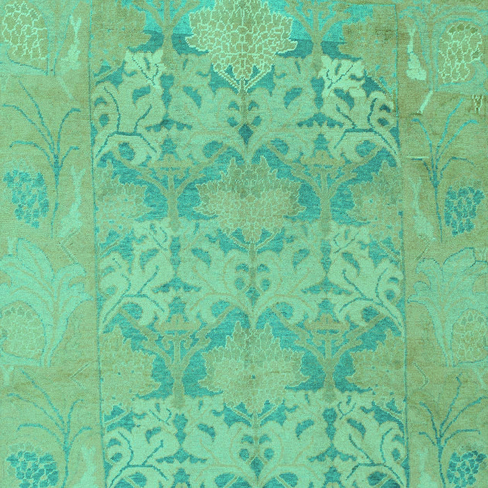 Oriental Turquoise Traditional Rug, abs1613turq