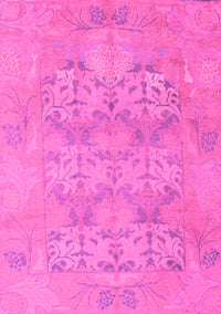 Oriental Pink Traditional Rug, abs1613pnk