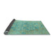 Sideview of Oriental Light Blue Traditional Rug, abs1613lblu