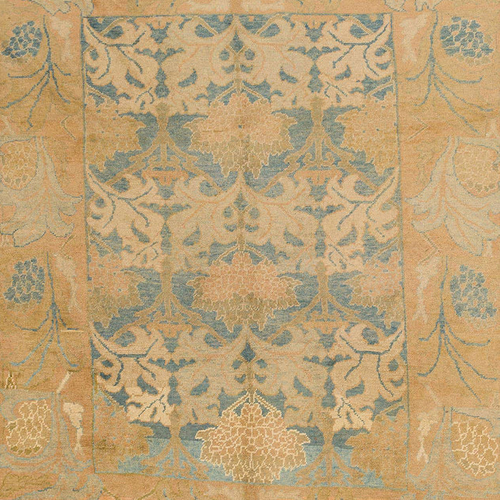 Machine Washable Abstract Caramel Brown Rug, wshabs1613