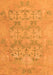 Oriental Orange Traditional Rug, abs1613org