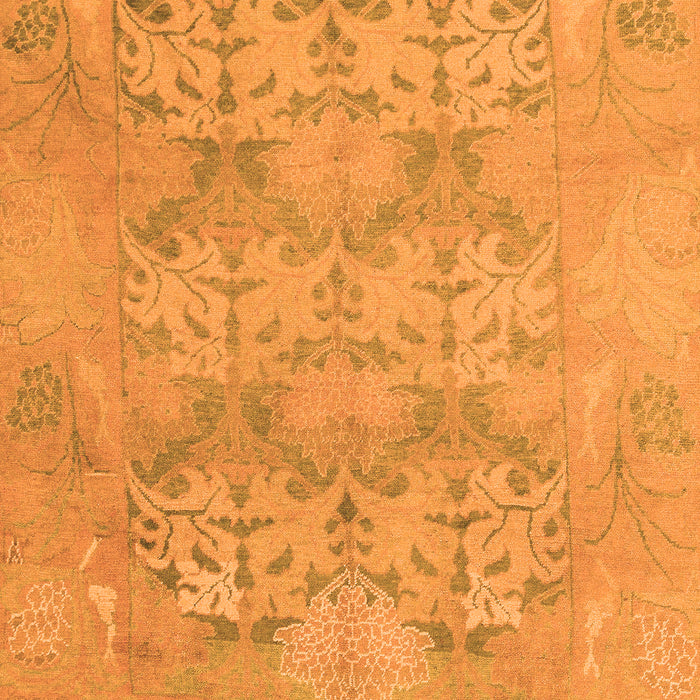 Oriental Orange Traditional Rug, abs1613org