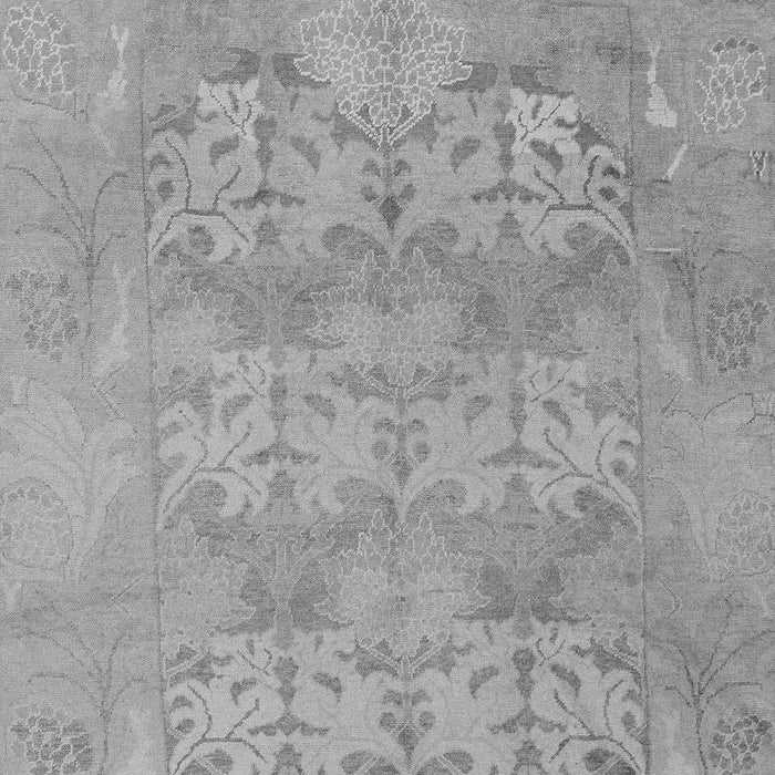 Machine Washable Oriental Gray Traditional Rug, wshabs1613gry