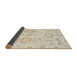 Sideview of Abstract Brown Oriental Rug, abs1614