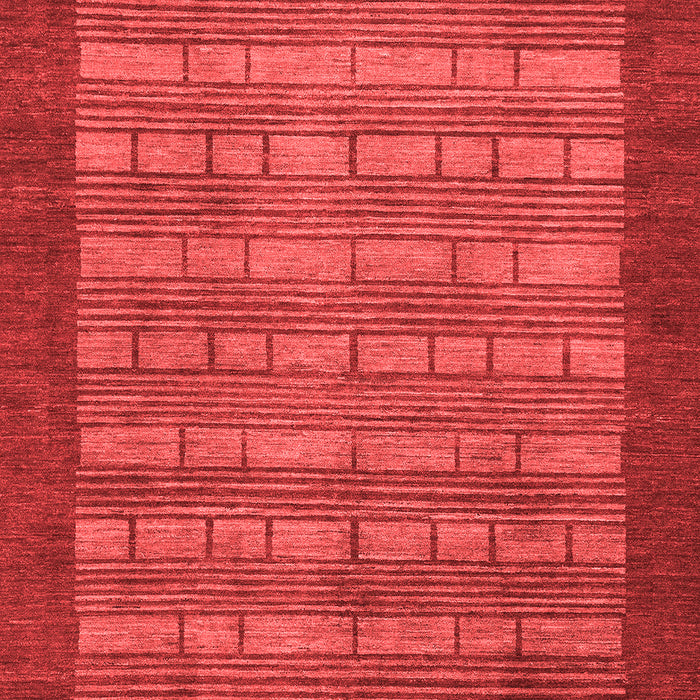 Abstract Red Modern Area Rugs