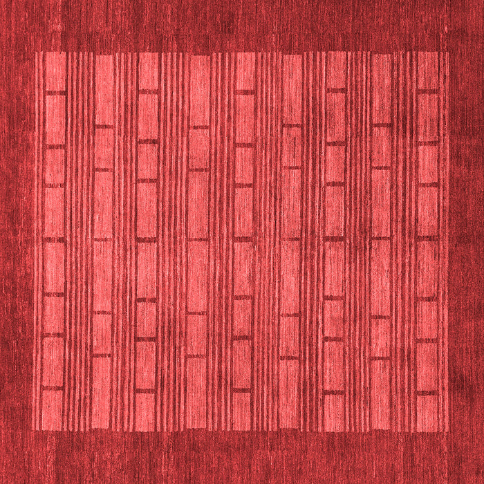 Machine Washable Abstract Red Modern Rug, wshabs1615red