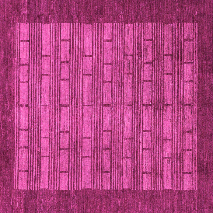 Square Abstract Pink Modern Rug, abs1615pnk