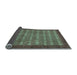 Sideview of Abstract Light Blue Modern Rug, abs1615lblu