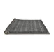 Sideview of Abstract Gray Modern Rug, abs1615gry