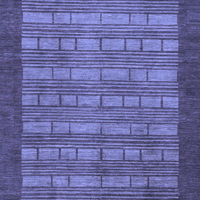 Abstract Blue Modern Rug, abs1615blu