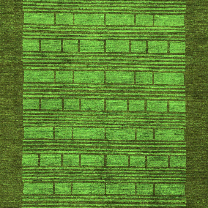 Abstract Green Modern Rug, abs1615grn