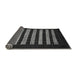 Sideview of Abstract Gray Modern Rug, abs1616gry