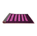 Sideview of Abstract Pink Modern Rug, abs1616pnk