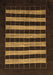 Abstract Brown Modern Rug, abs1616brn