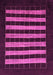 Abstract Pink Modern Rug, abs1616pnk