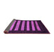 Sideview of Abstract Purple Modern Rug, abs1616pur