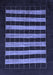 Abstract Blue Modern Rug, abs1616blu