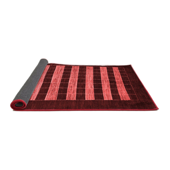 Abstract Red Modern Area Rugs