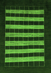 Abstract Green Modern Rug, abs1616grn