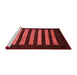 Modern Red Washable Rugs