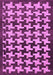 Machine Washable Abstract Purple Modern Area Rugs, wshabs1617pur