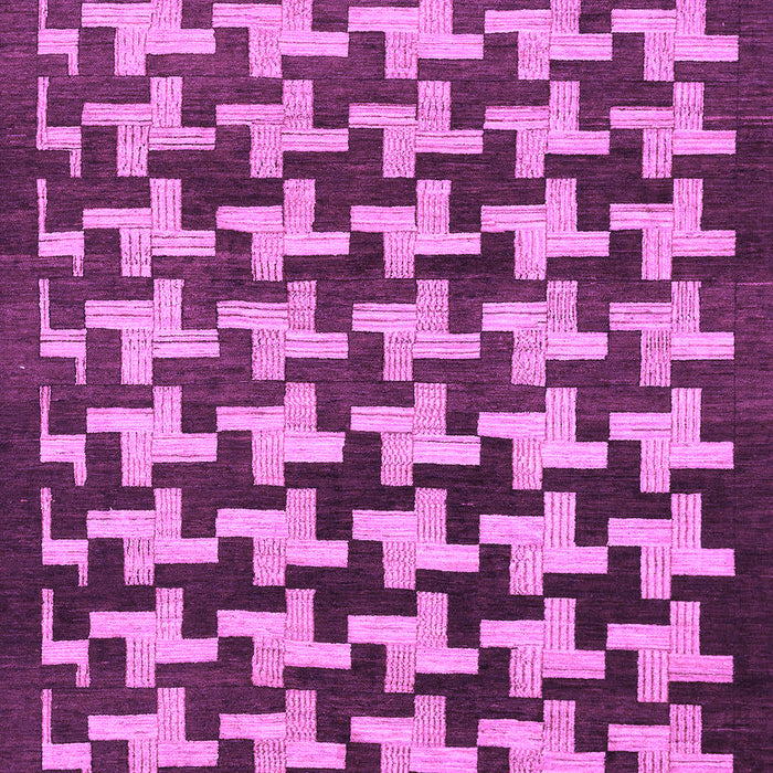 Machine Washable Abstract Purple Modern Area Rugs, wshabs1617pur