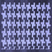 Square Abstract Blue Modern Rug, abs1617blu