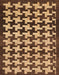 Abstract Gold Modern Rug, abs1617