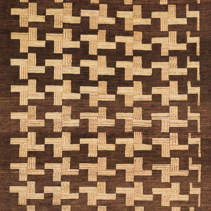 Abstract Gold Modern Rug, abs1617