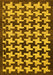 Abstract Yellow Modern Rug, abs1617yw